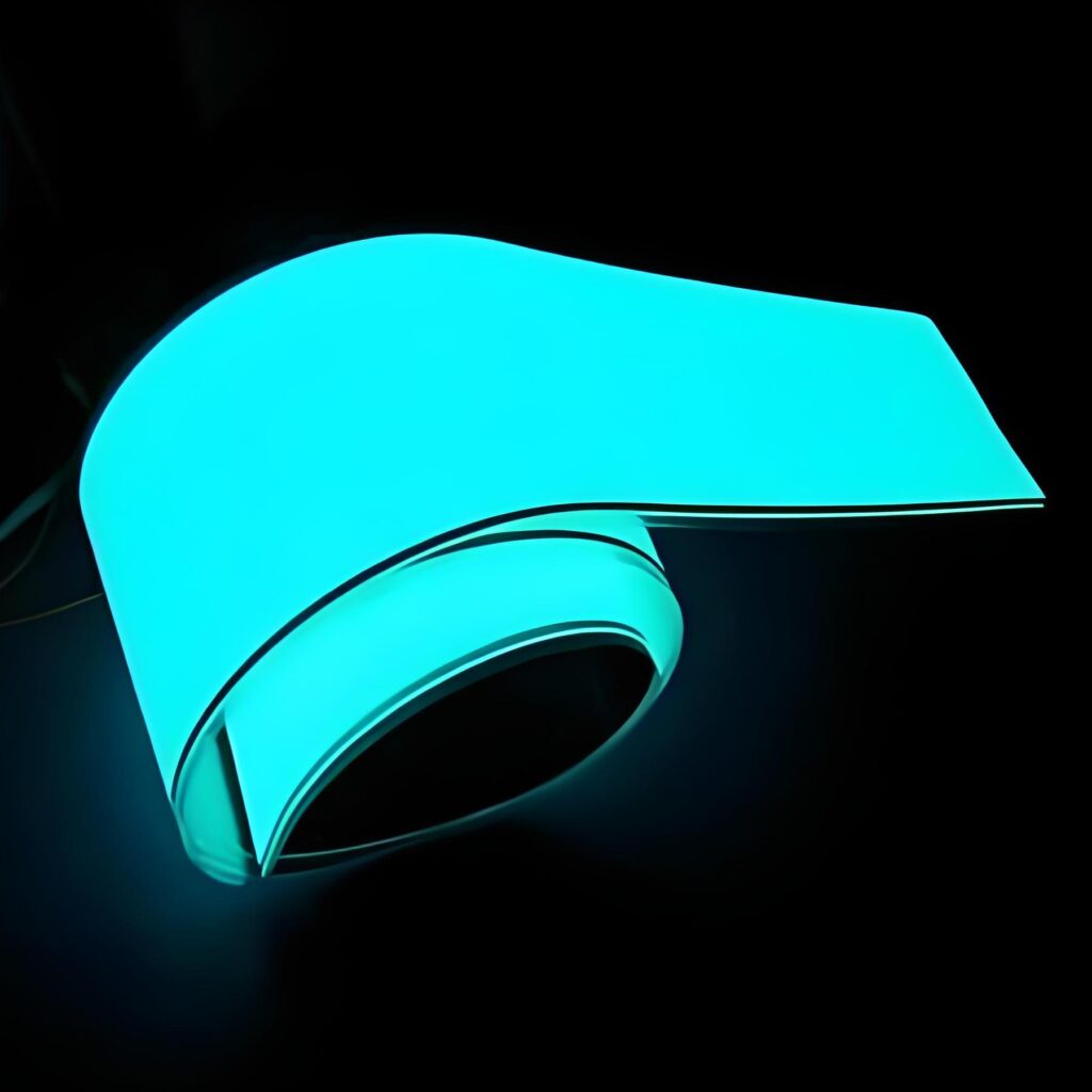 What is an electroluminescent panels?